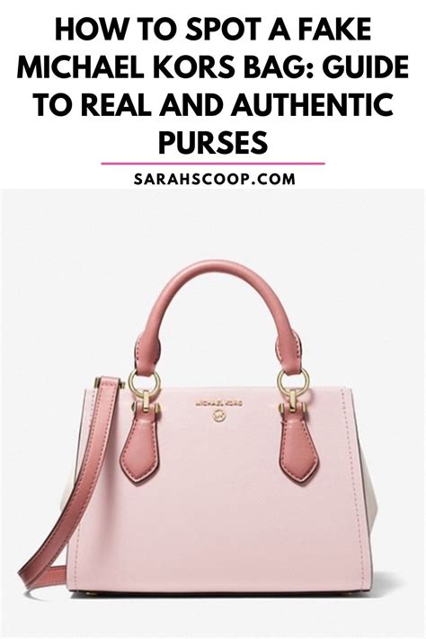 how to know michael kors bag is real|authenticate Michael Kors bag.